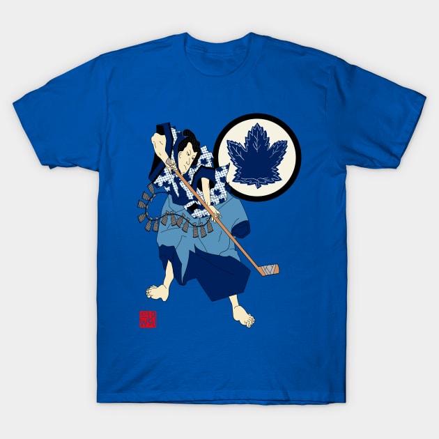 Maple Leaf Samurai T-Shirt by BennySensei